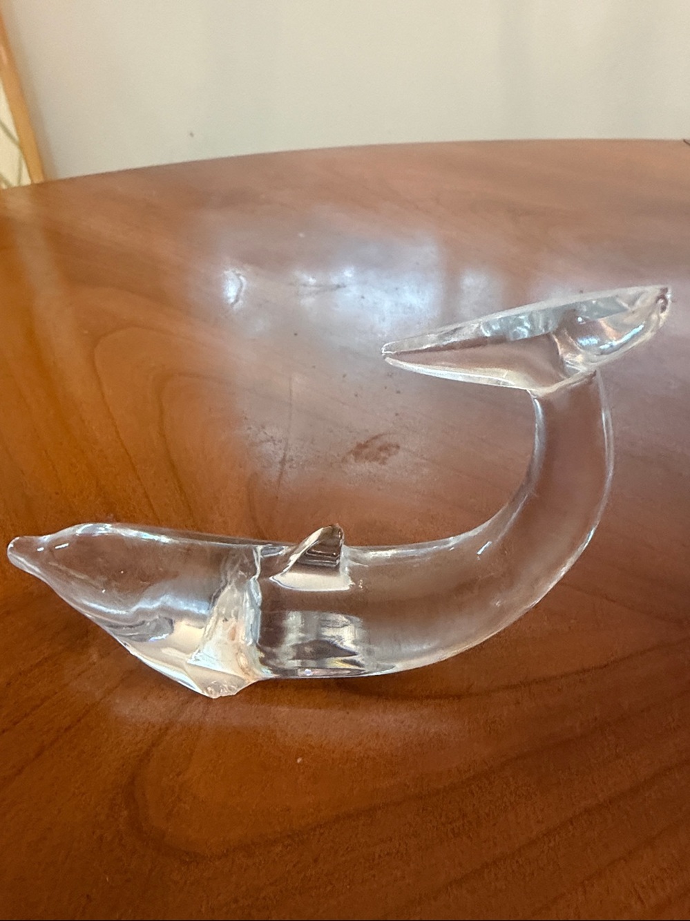 Vintage Baccarat Dolphin